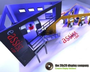 eAssist 2-Story 20 x 50 Display